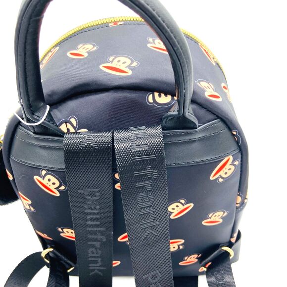 Paul Frank Mini Backpack Black 2024 Julius Monkey NEW w/ Tags NWT - Picture 5 of 16